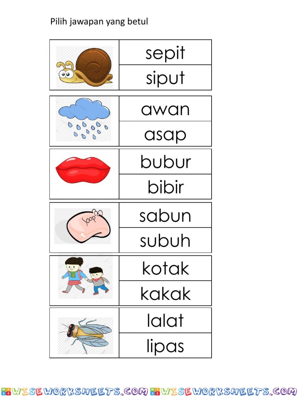 pilih jawapan by Cikgu Rohaya Sk Felda Neram satu