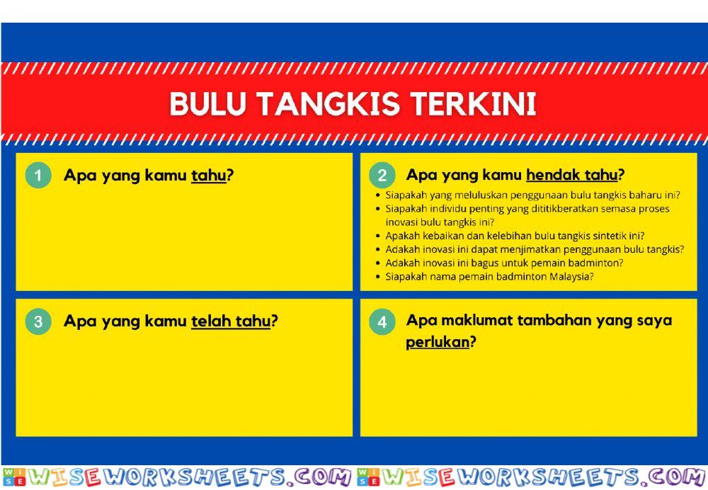 BULU TANGKIS TERKINI