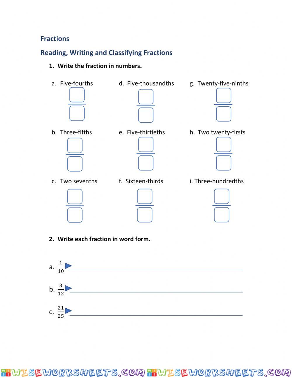 Fractions