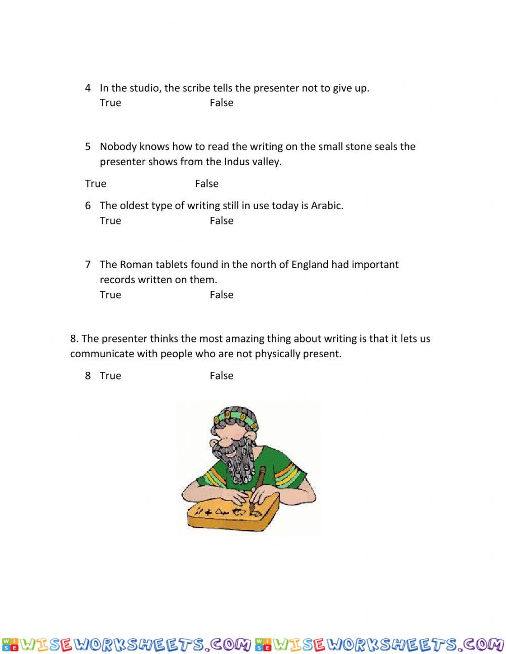 worksheet