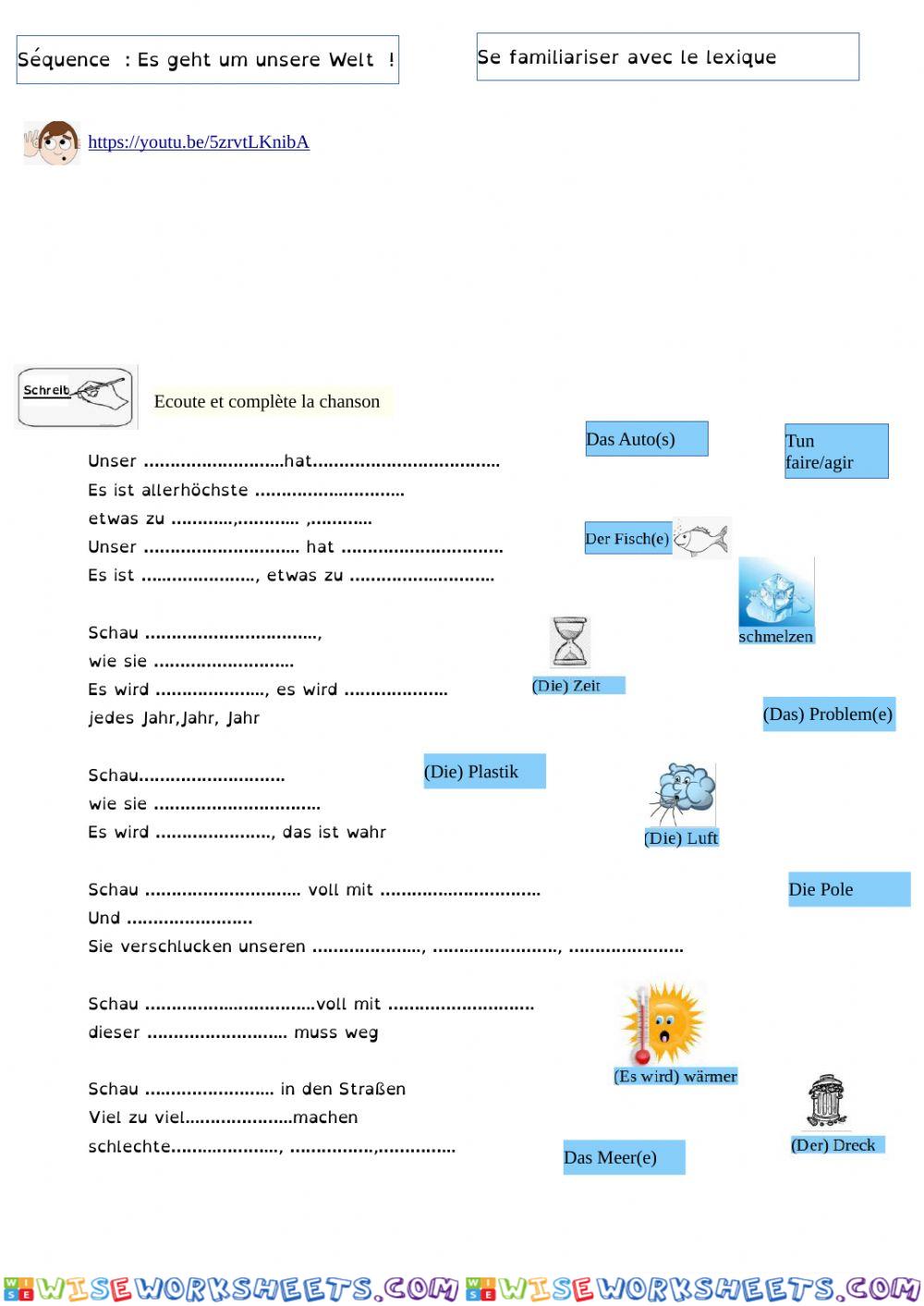 worksheet