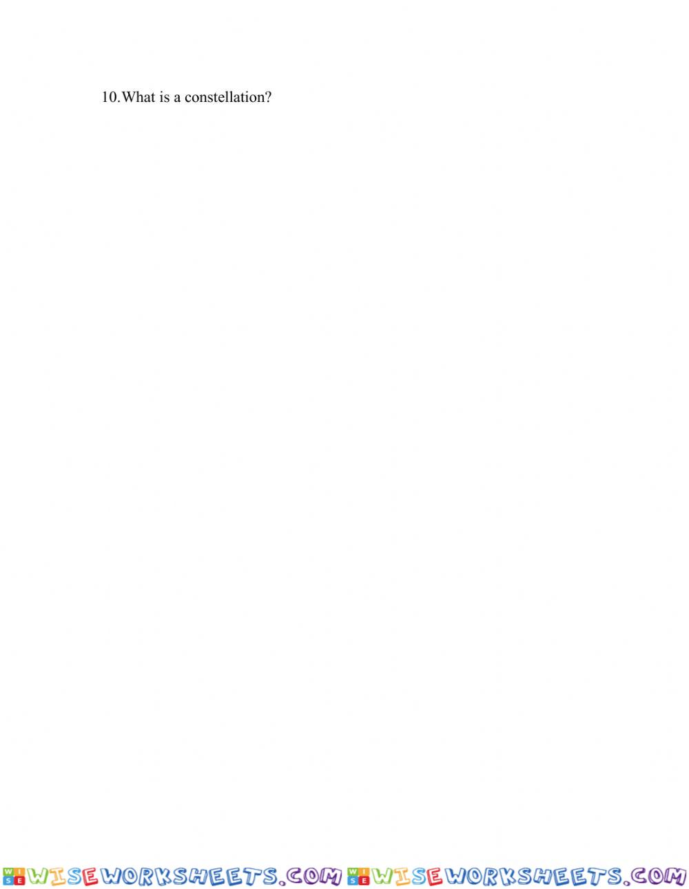 worksheet