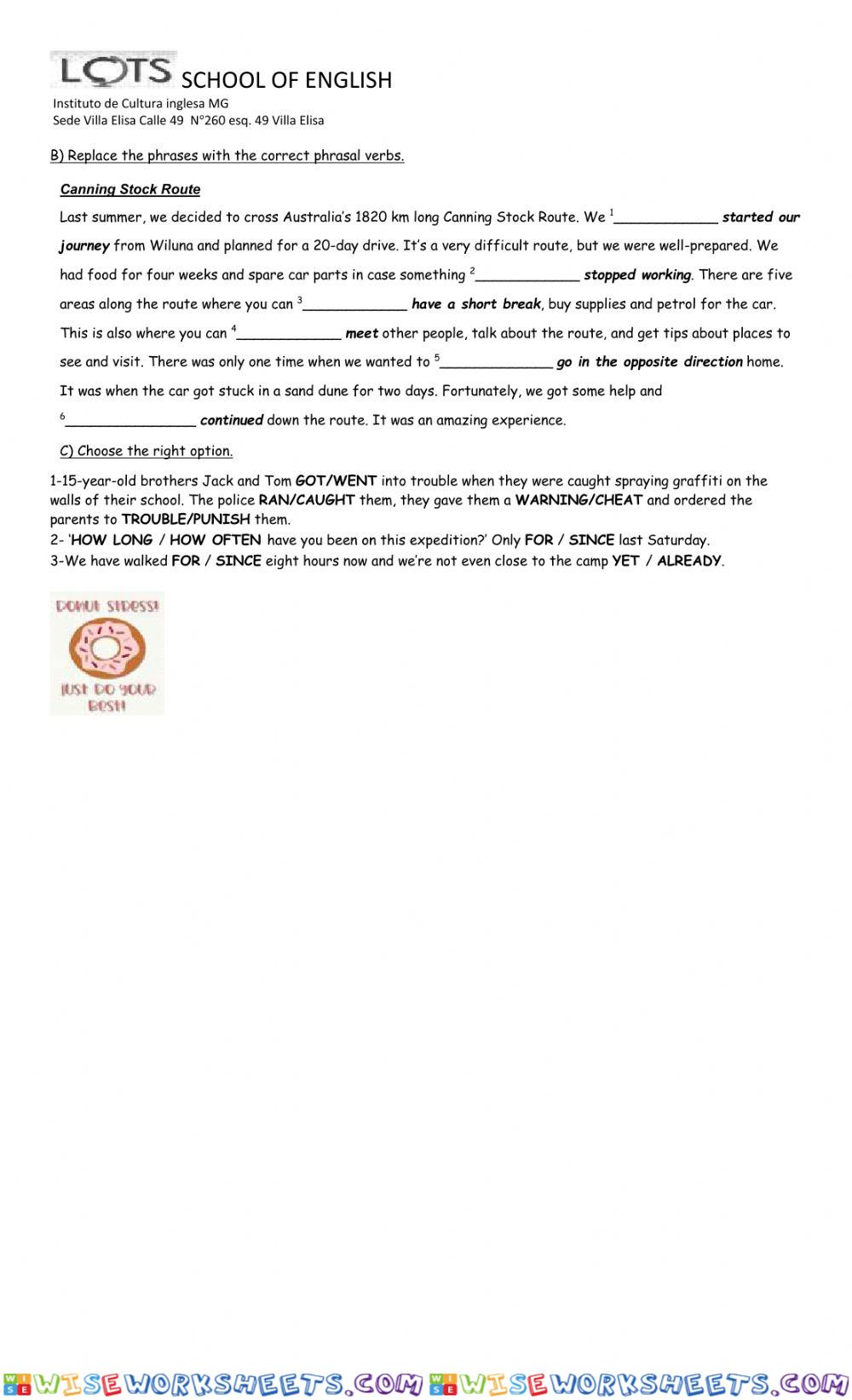 worksheet