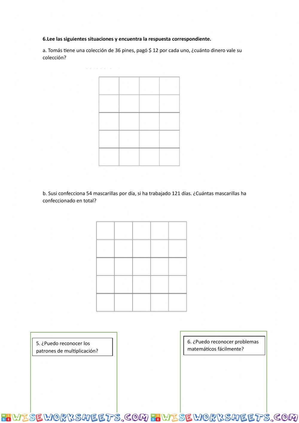 worksheet