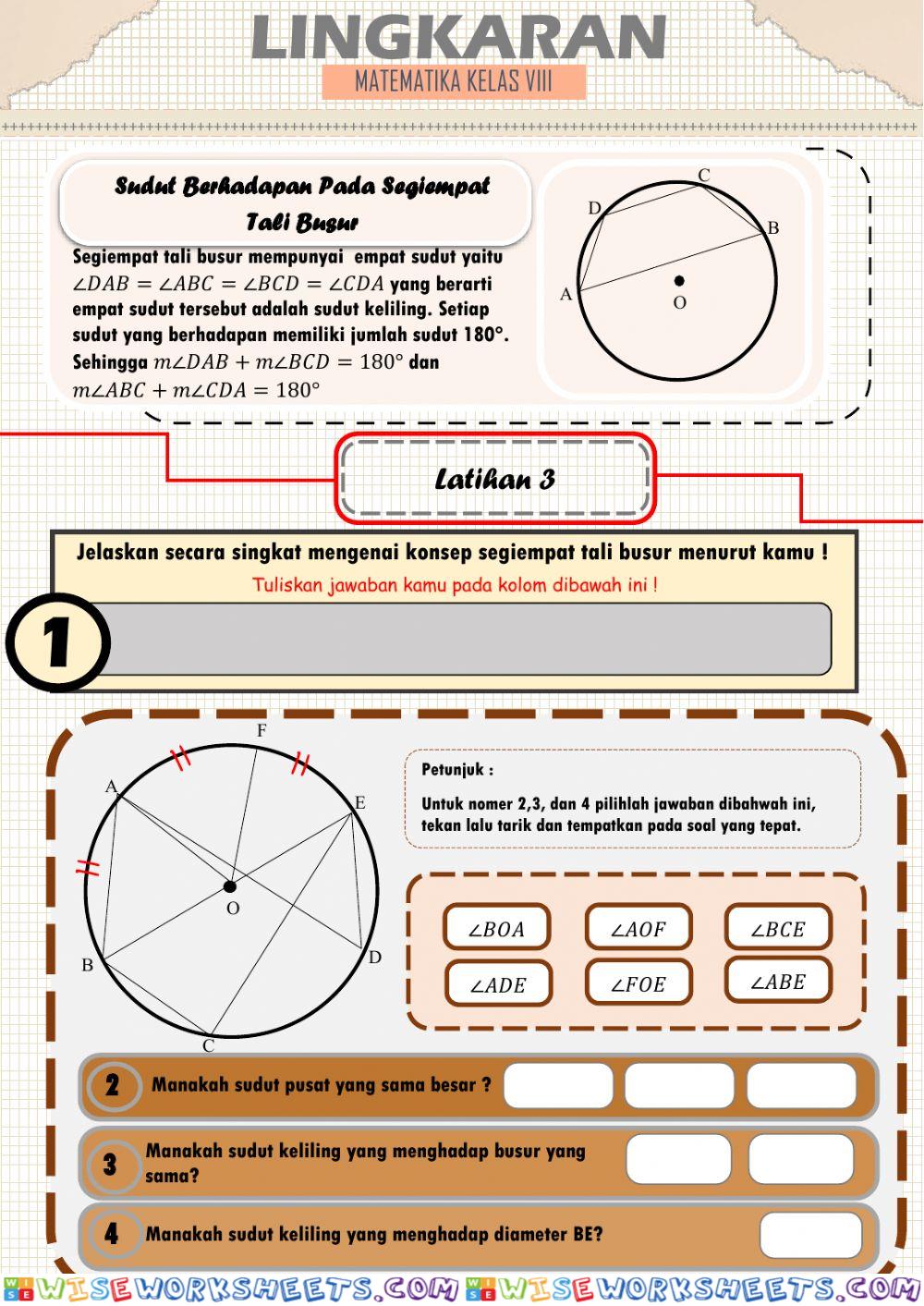 worksheet