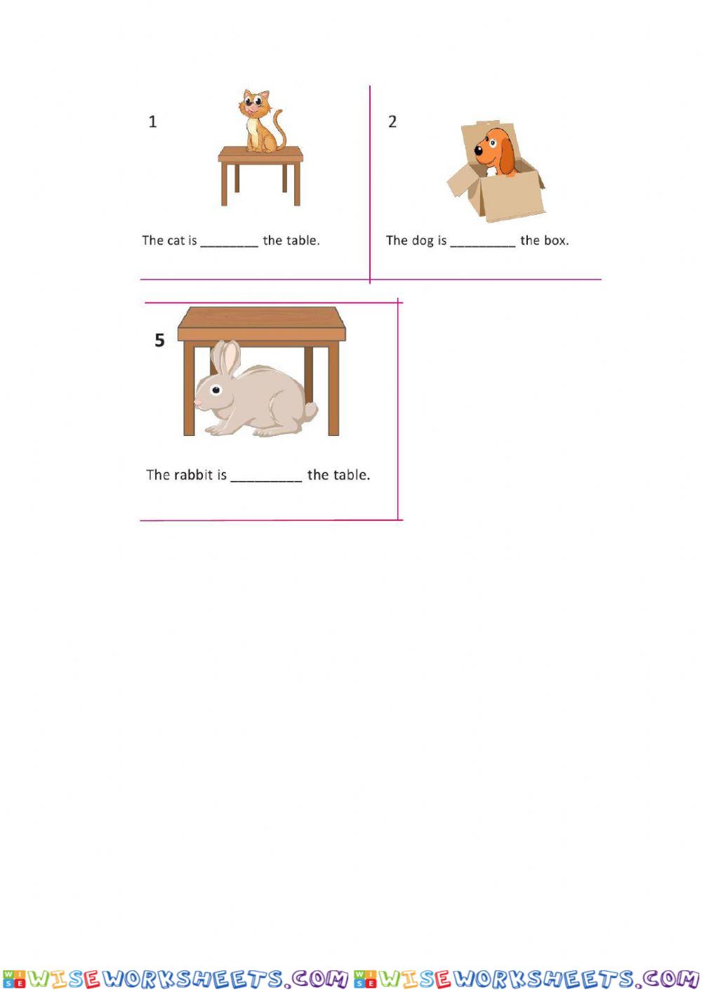 worksheet