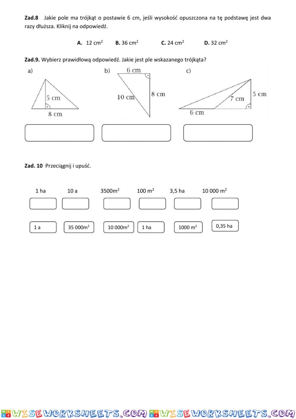 worksheet