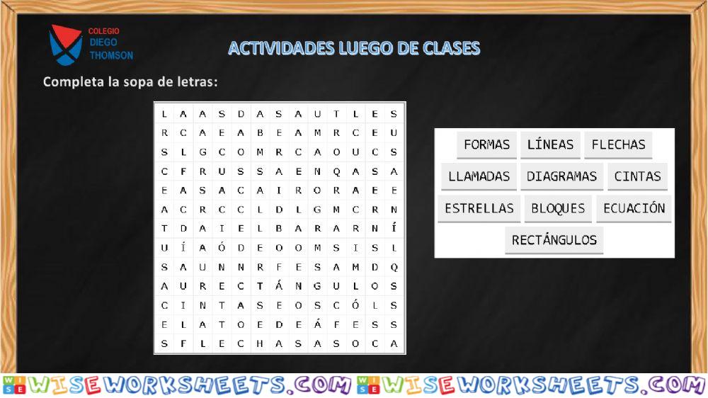 Ficha Abril Clase 2 - 5º grado