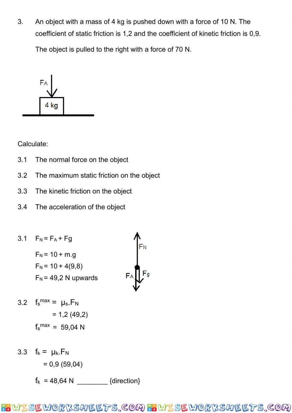 worksheet