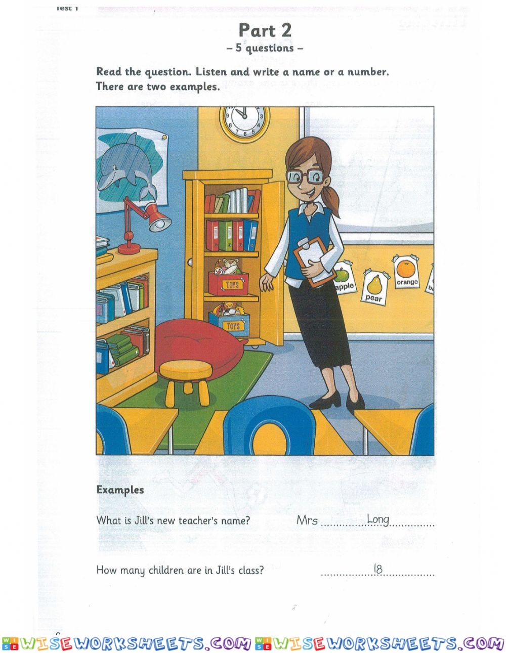 worksheet