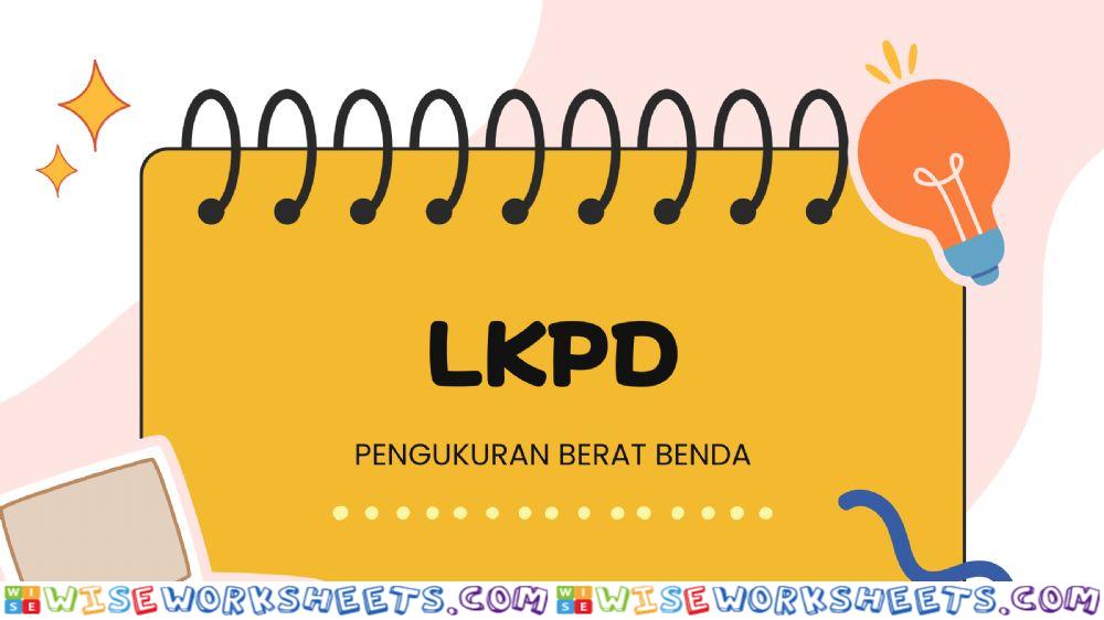 Pengukuran Berat Benda LKPD