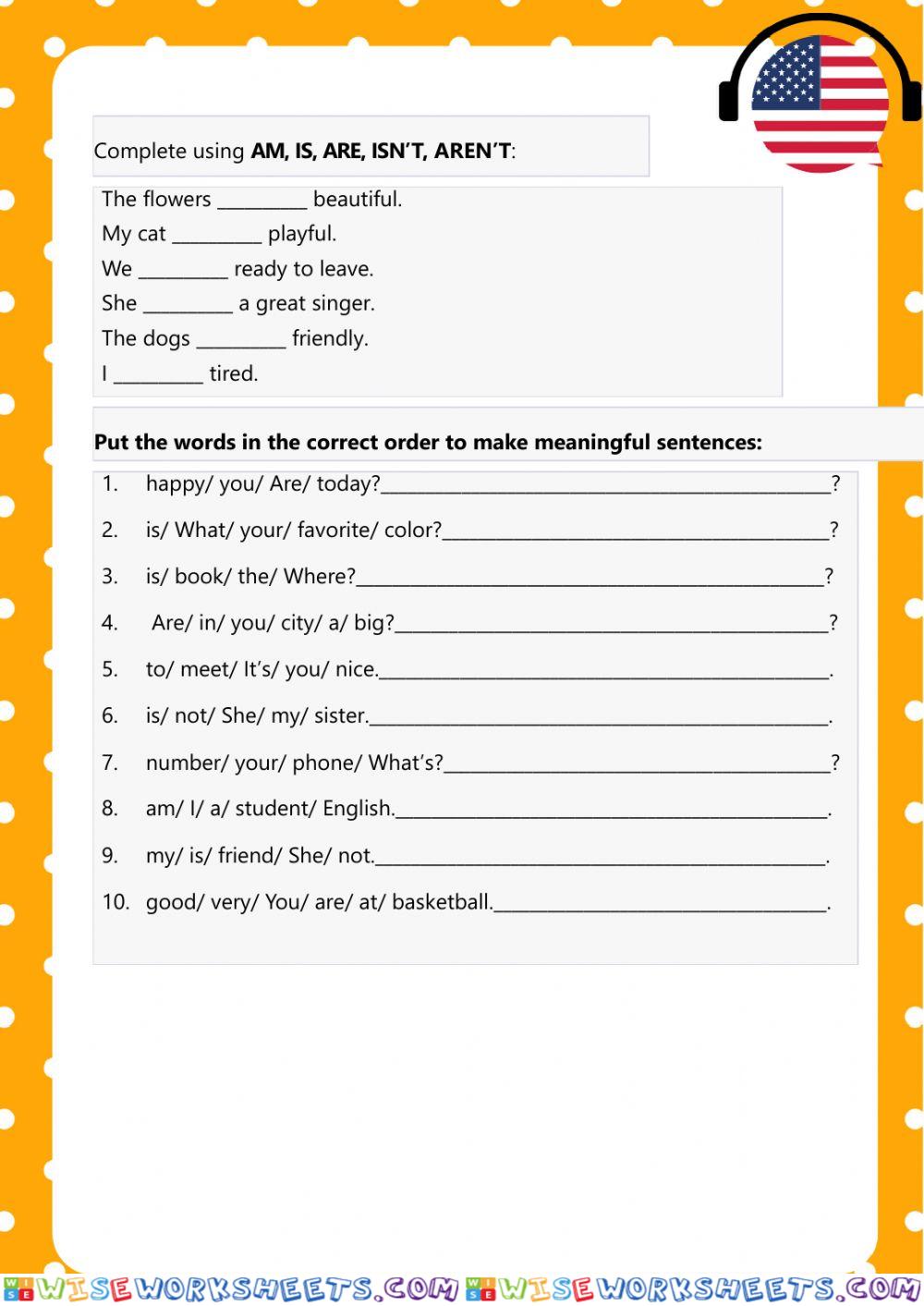 worksheet
