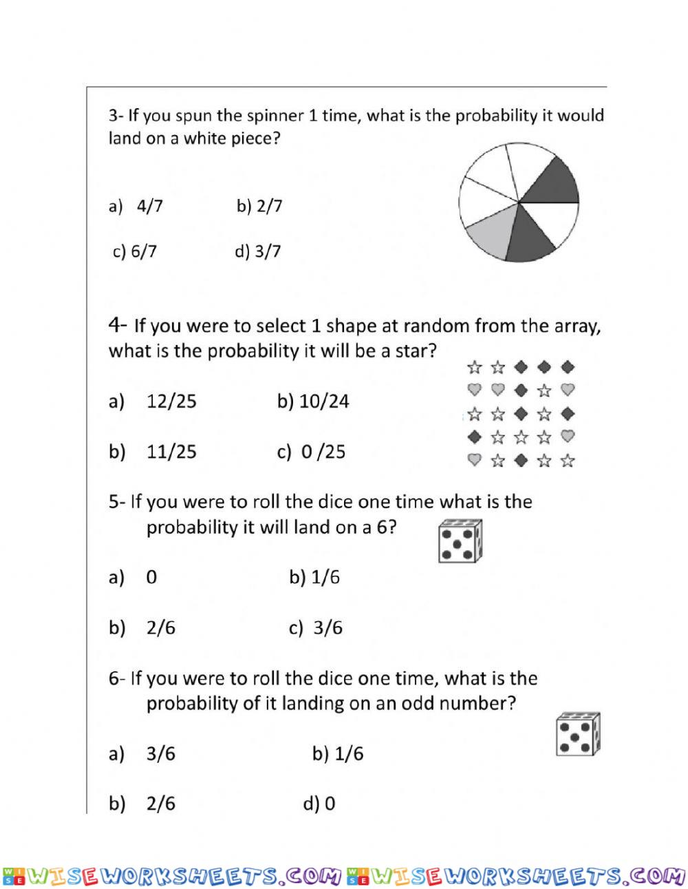 worksheet