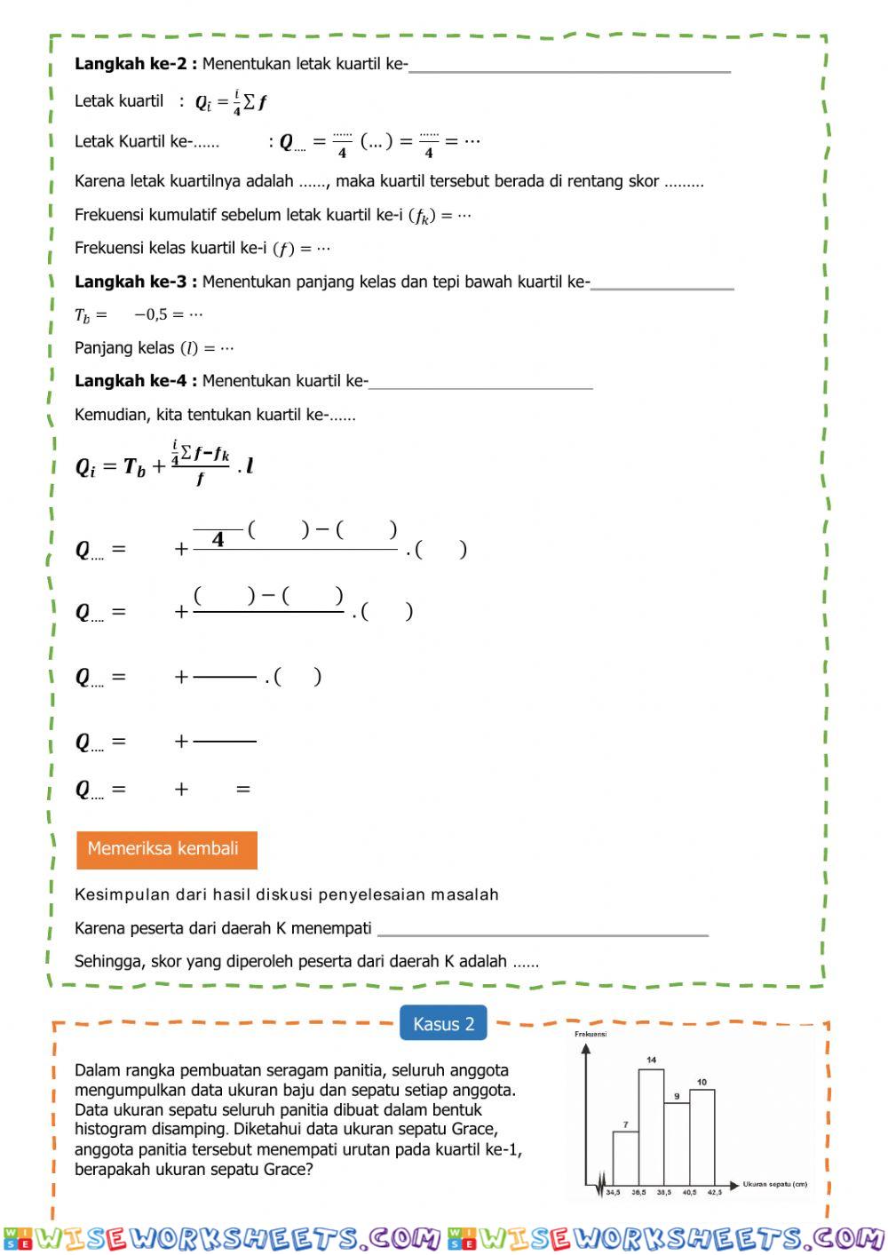 worksheet