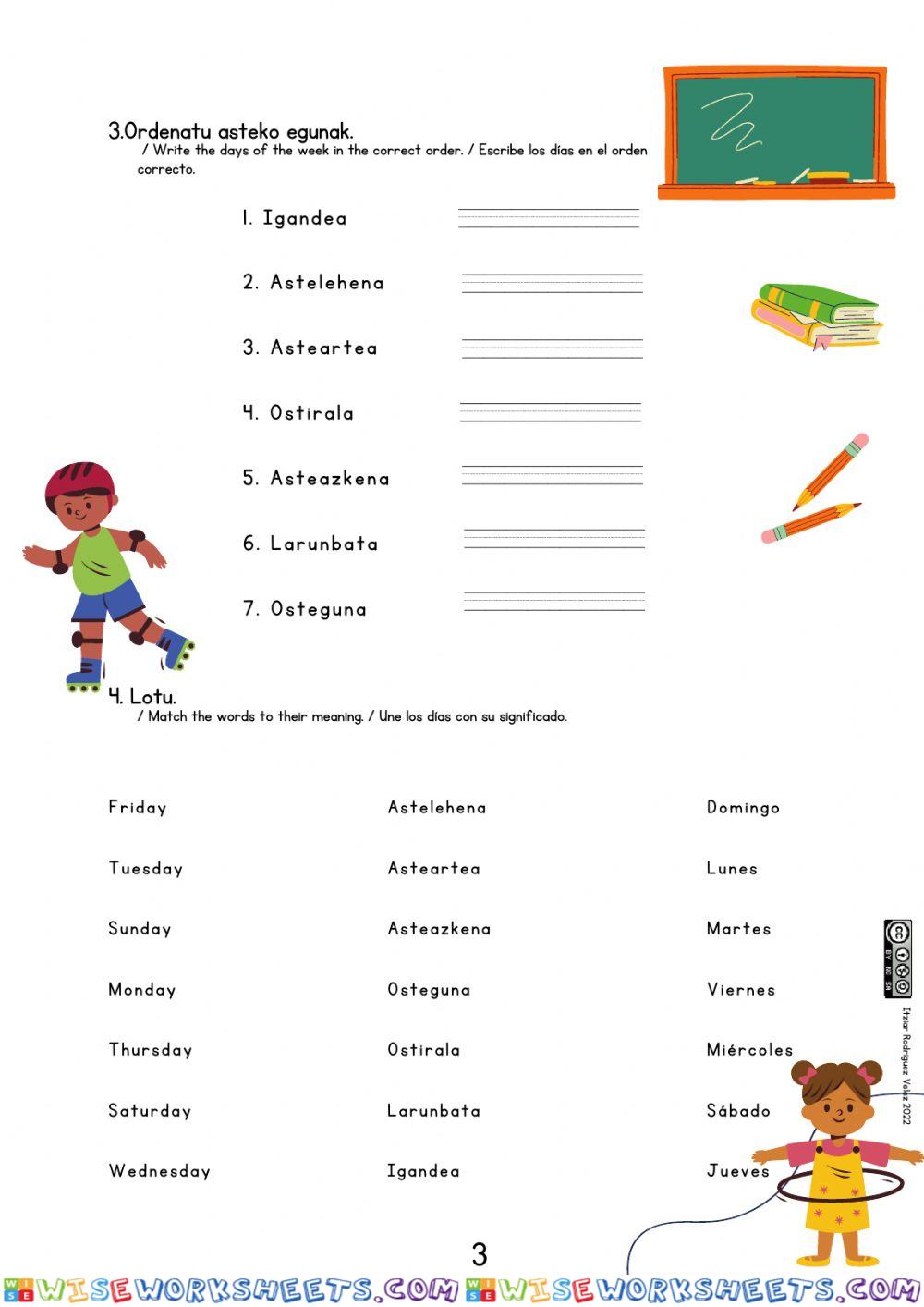 worksheet