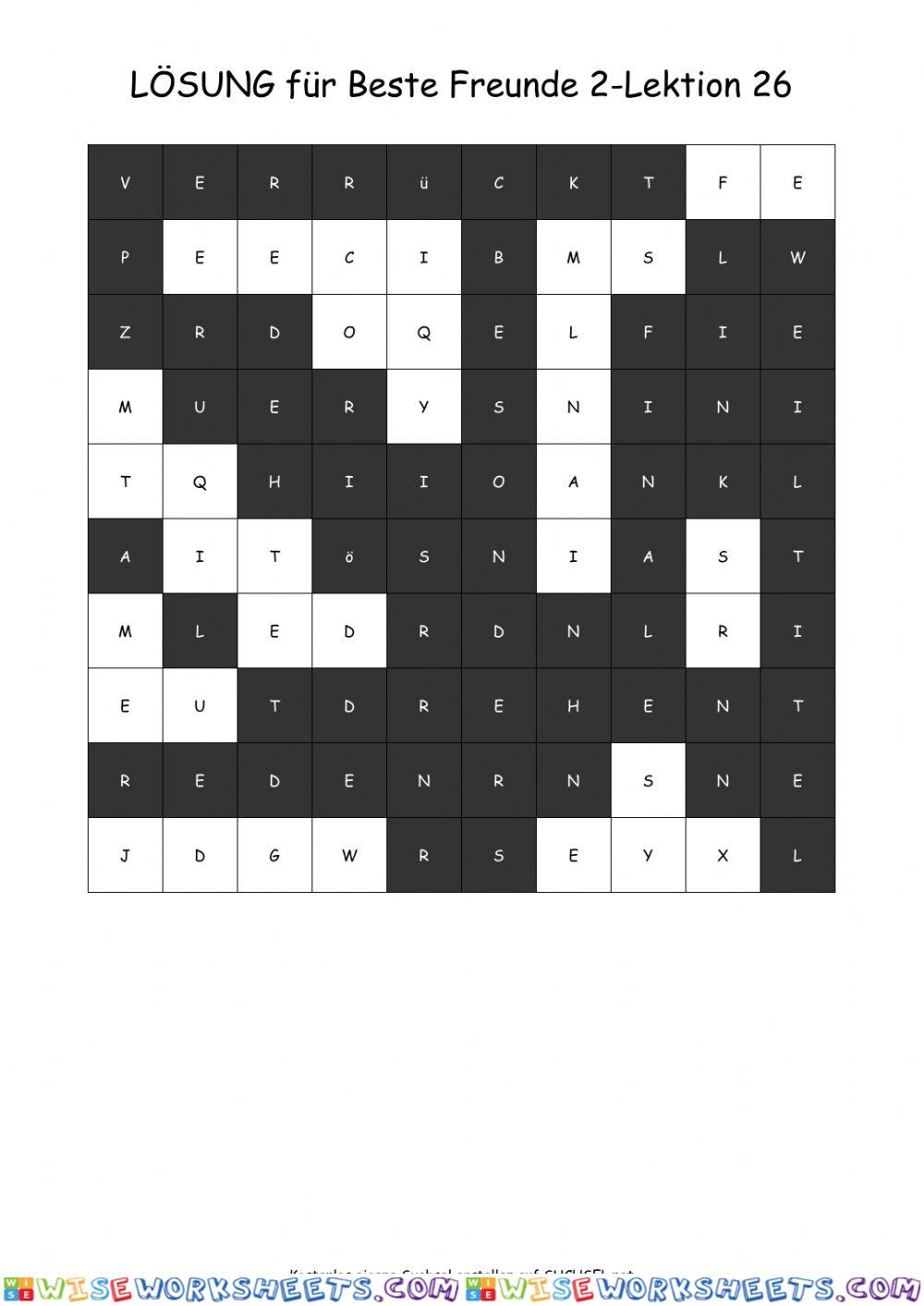 worksheet