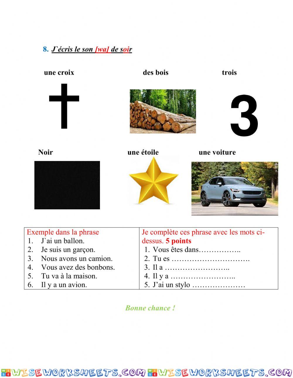 worksheet