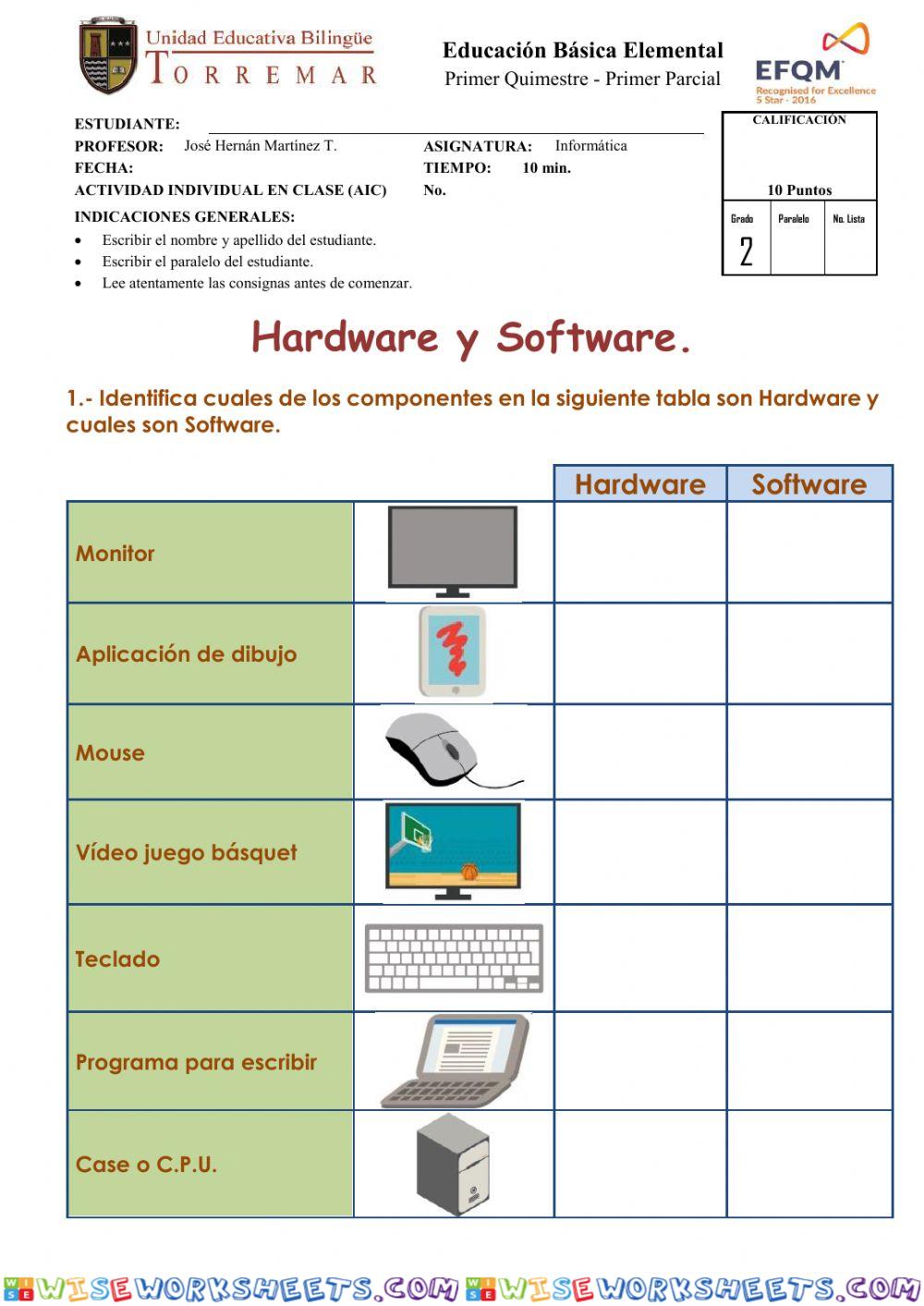 Hardware y Software