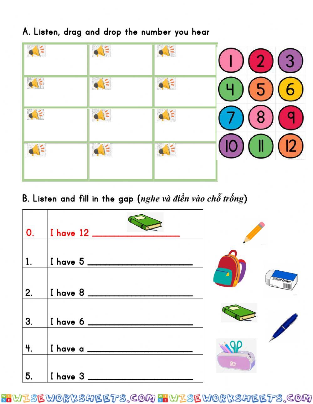 worksheet