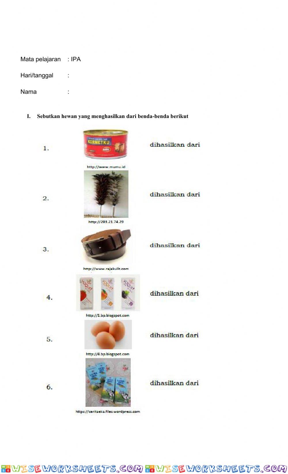 Latihan soal IPA