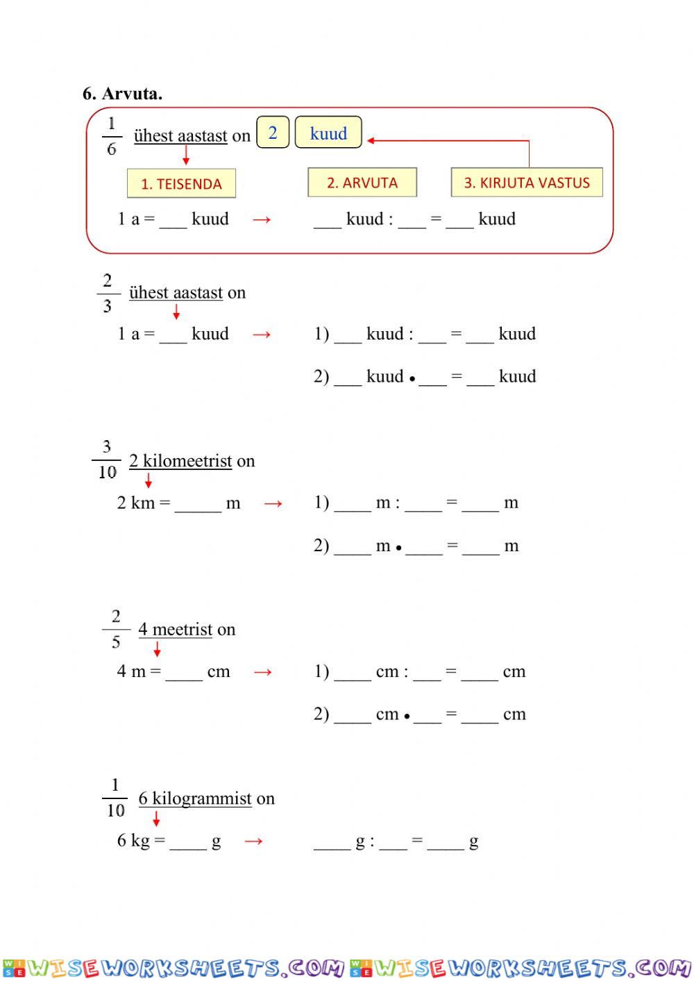 worksheet