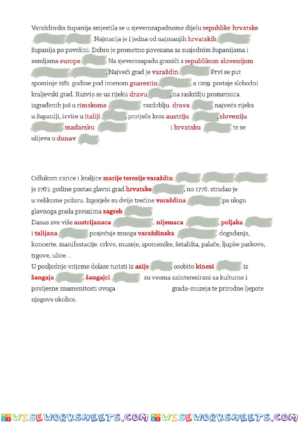 worksheet