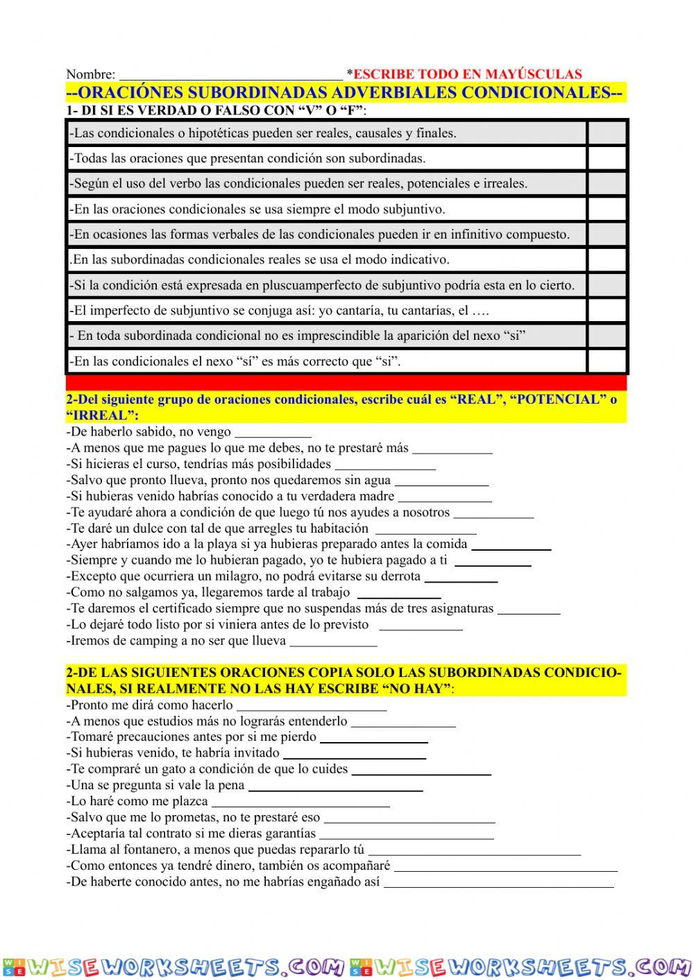 1-subordinadas condicionales