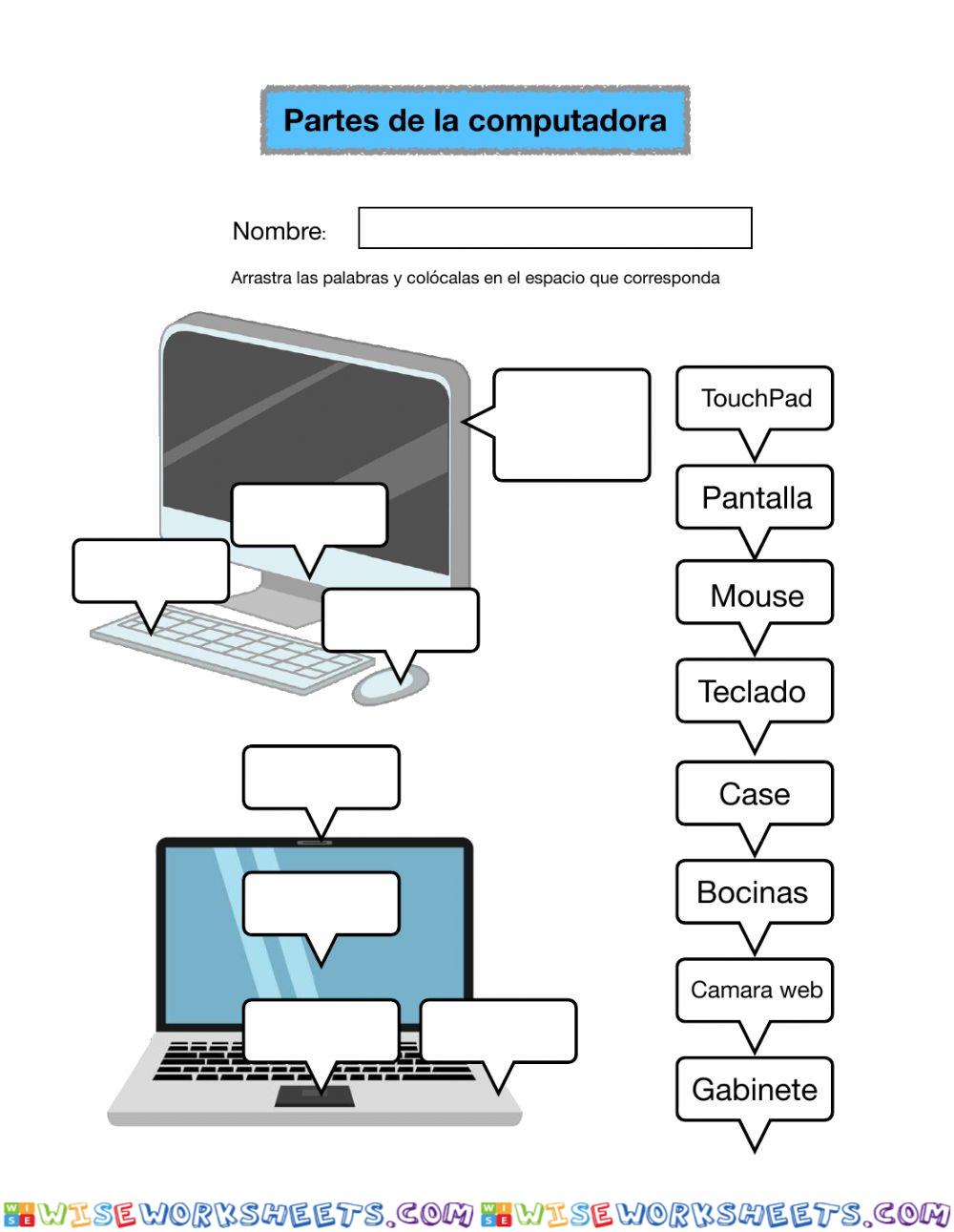 Partes de la Computadora