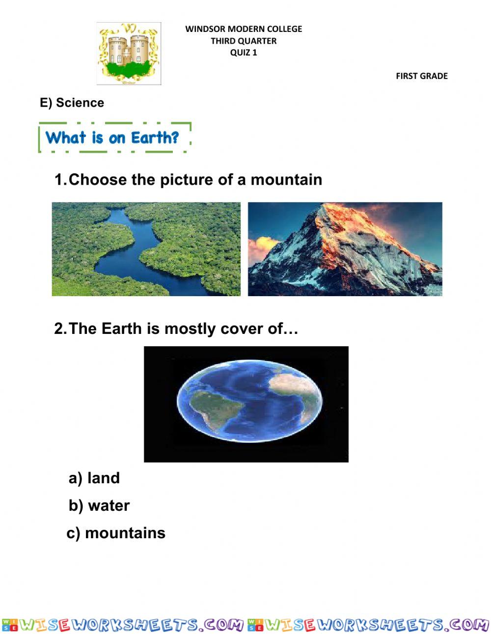 Science Quiz 3-1