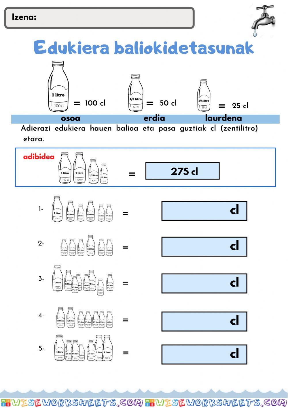 worksheet