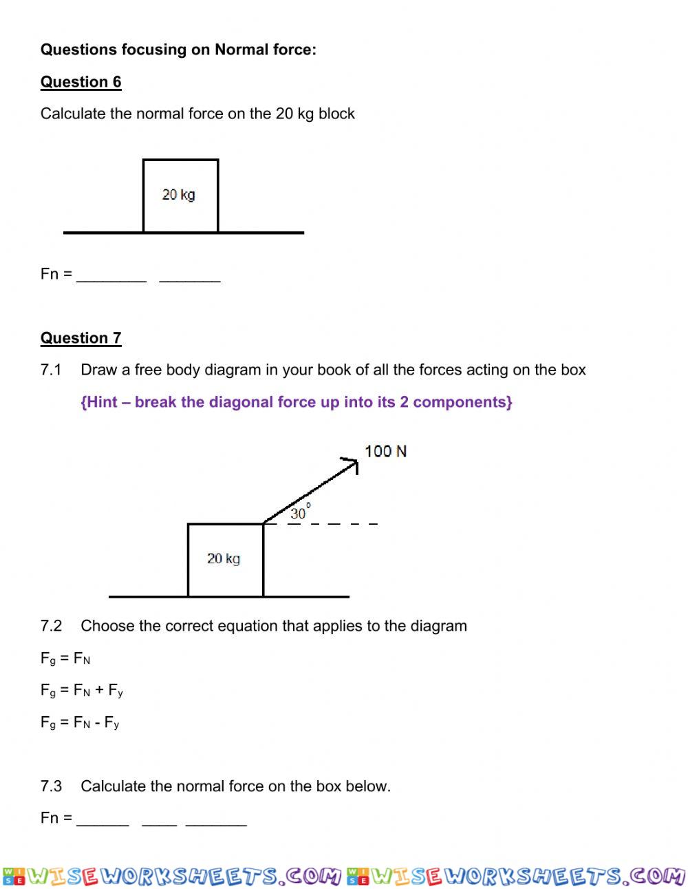 worksheet