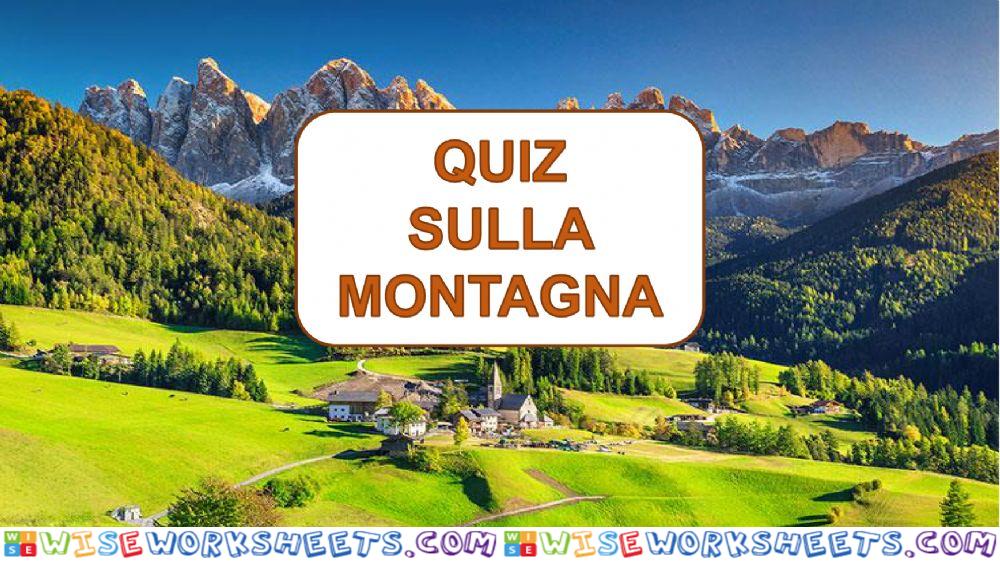 Quiz Montagna