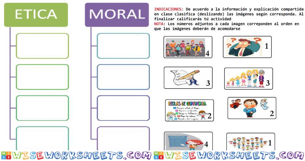 Moral yética diferencias