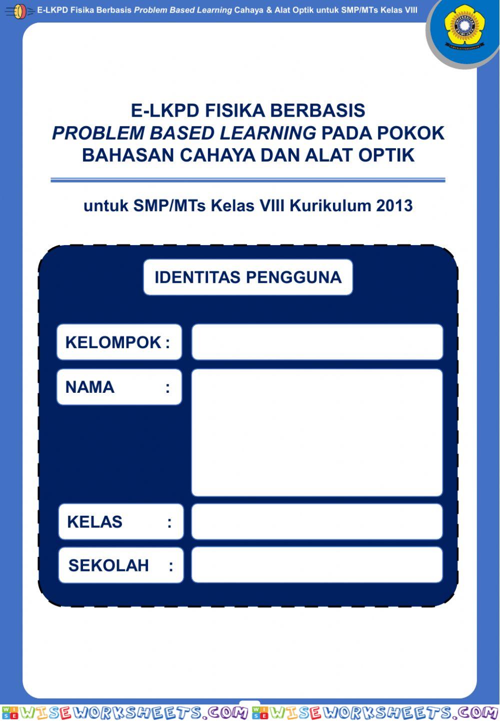 worksheet