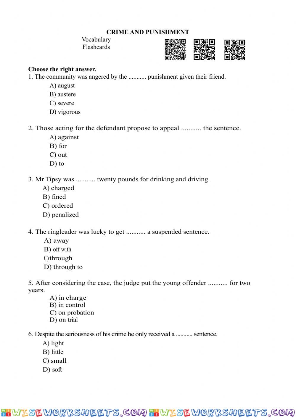 worksheet