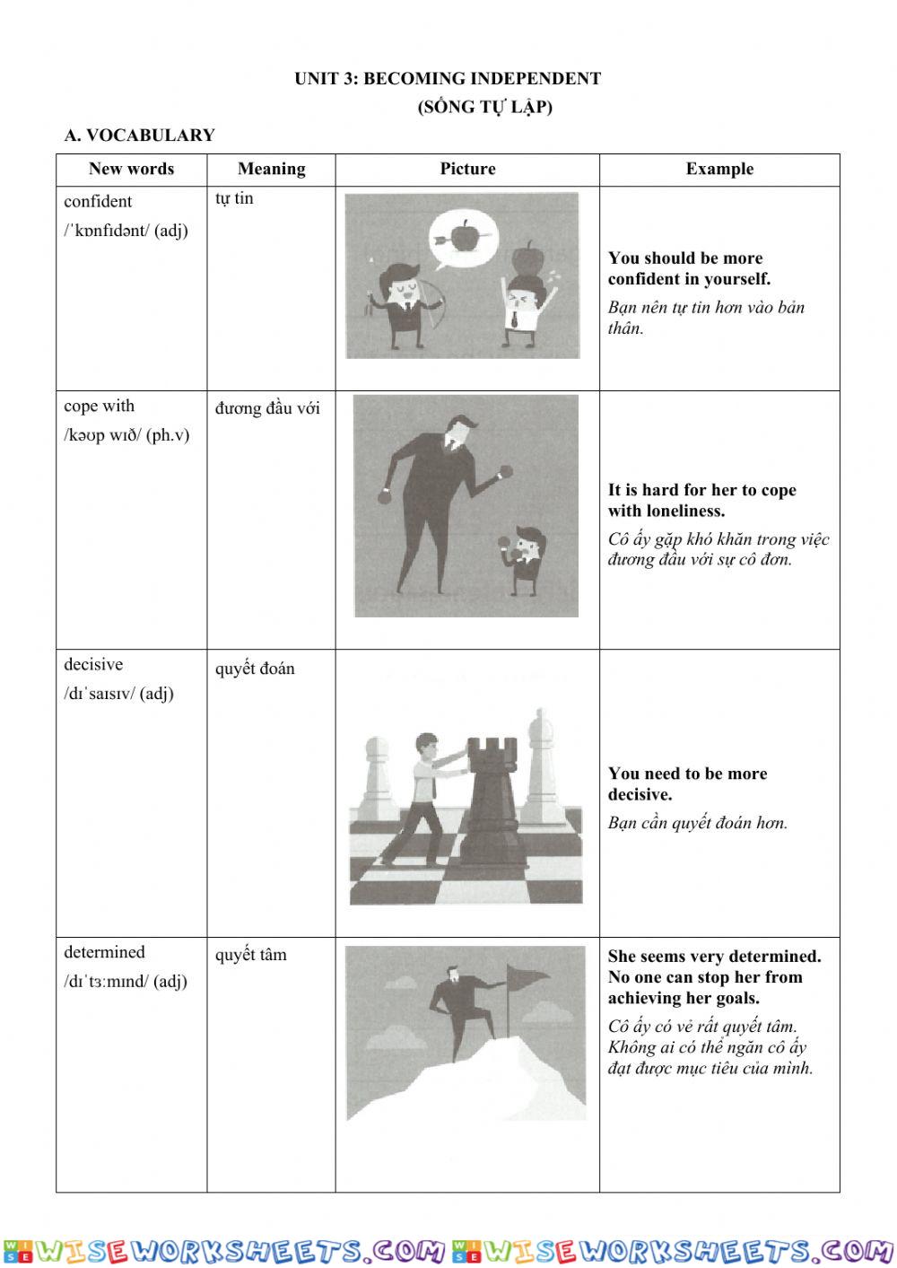 worksheet