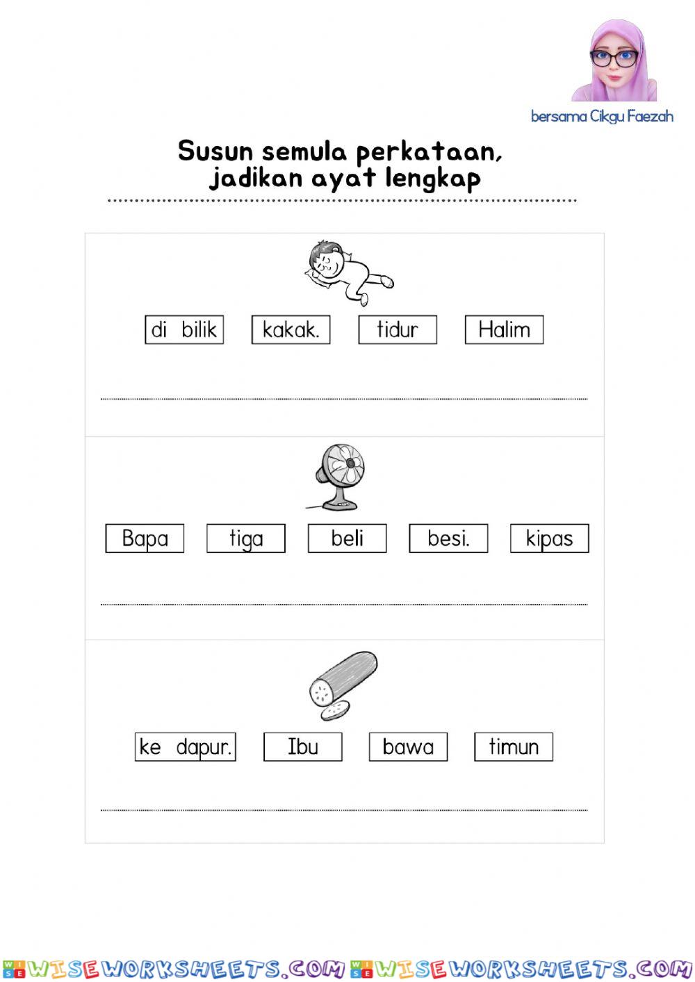 Ayat mudah kvkvk