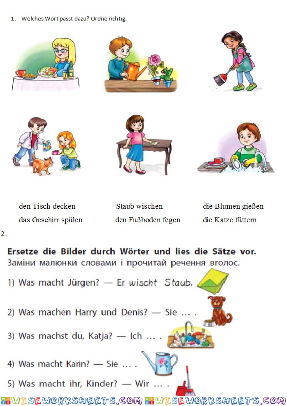 Zu Hause helfen