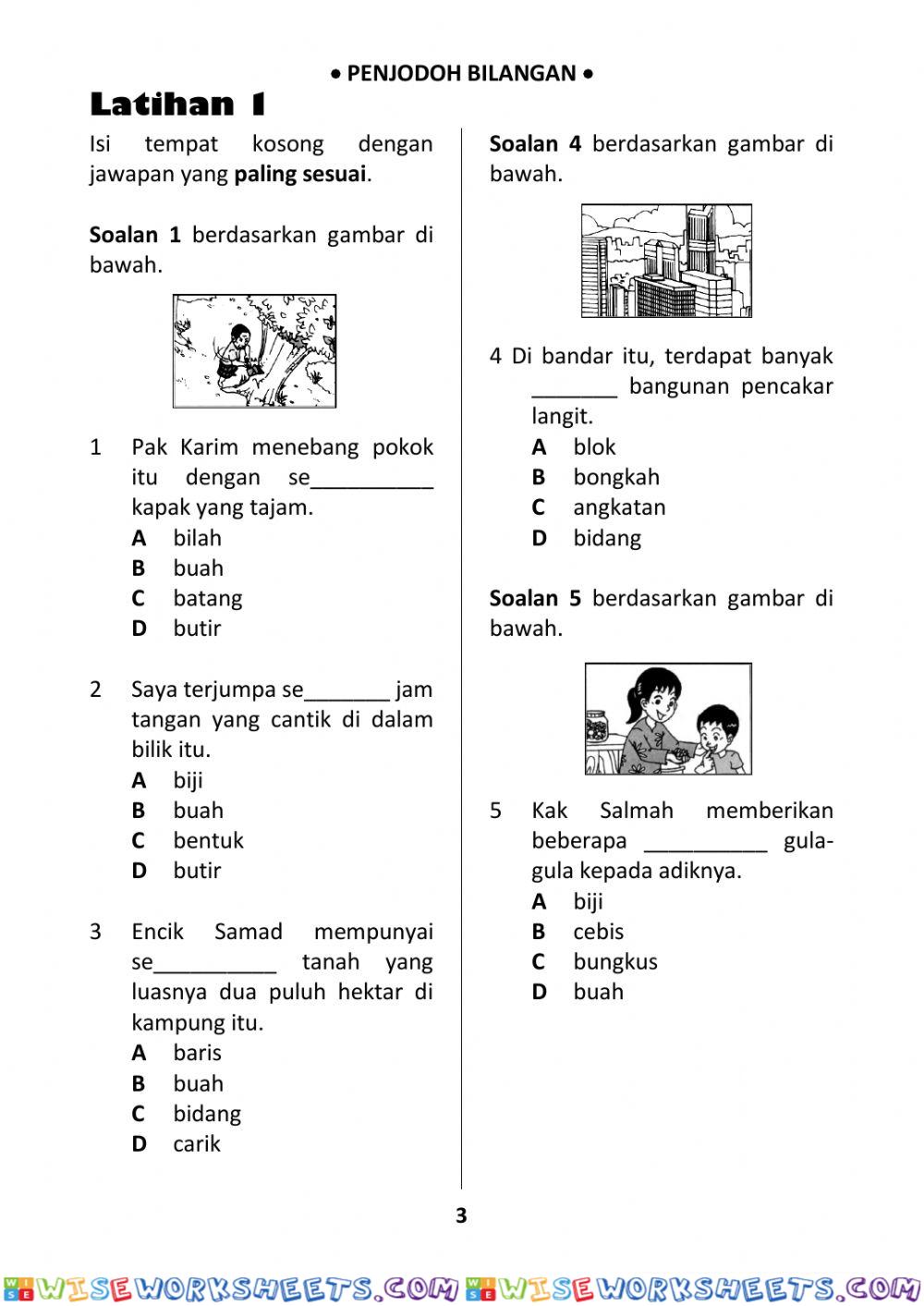 worksheet