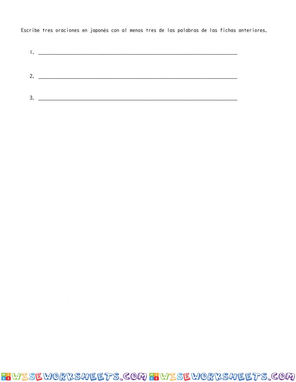 worksheet