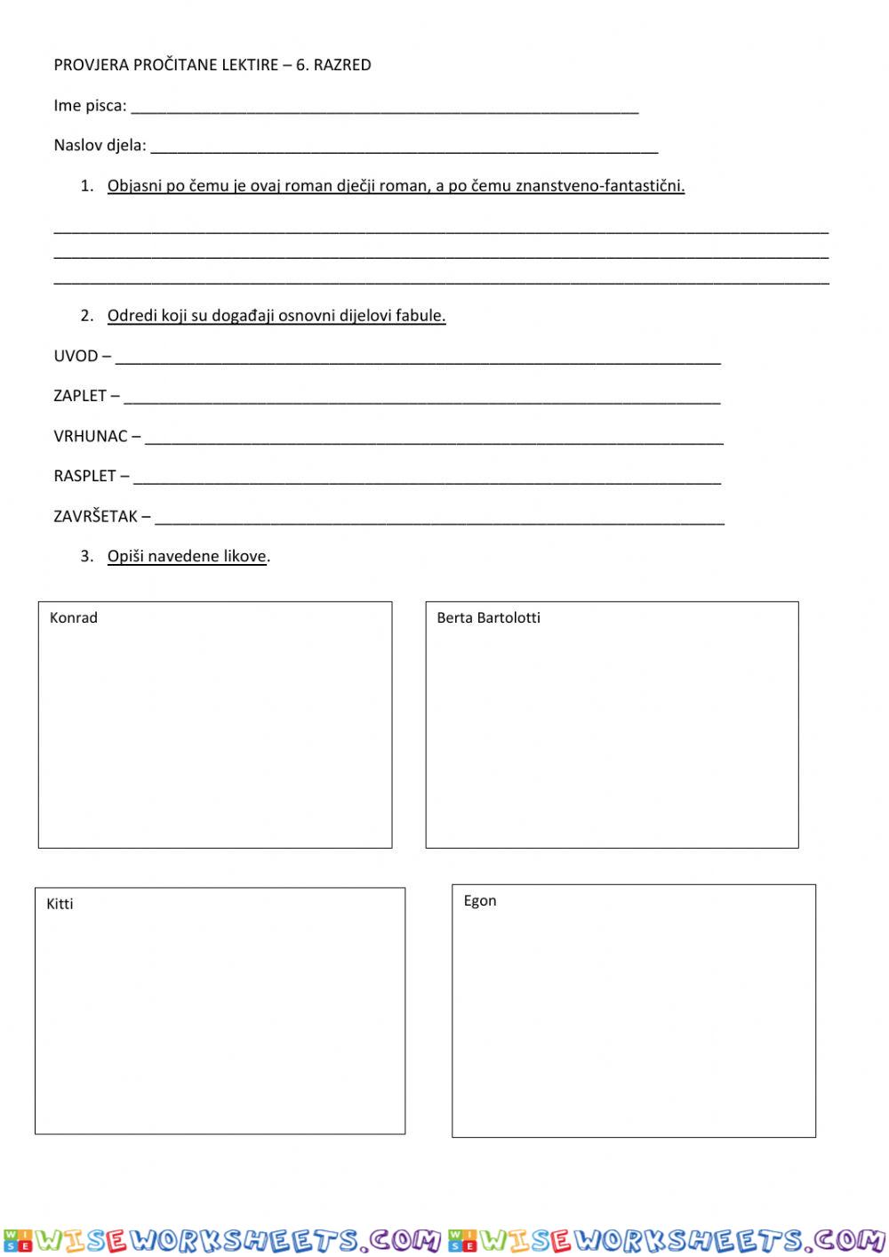 worksheet