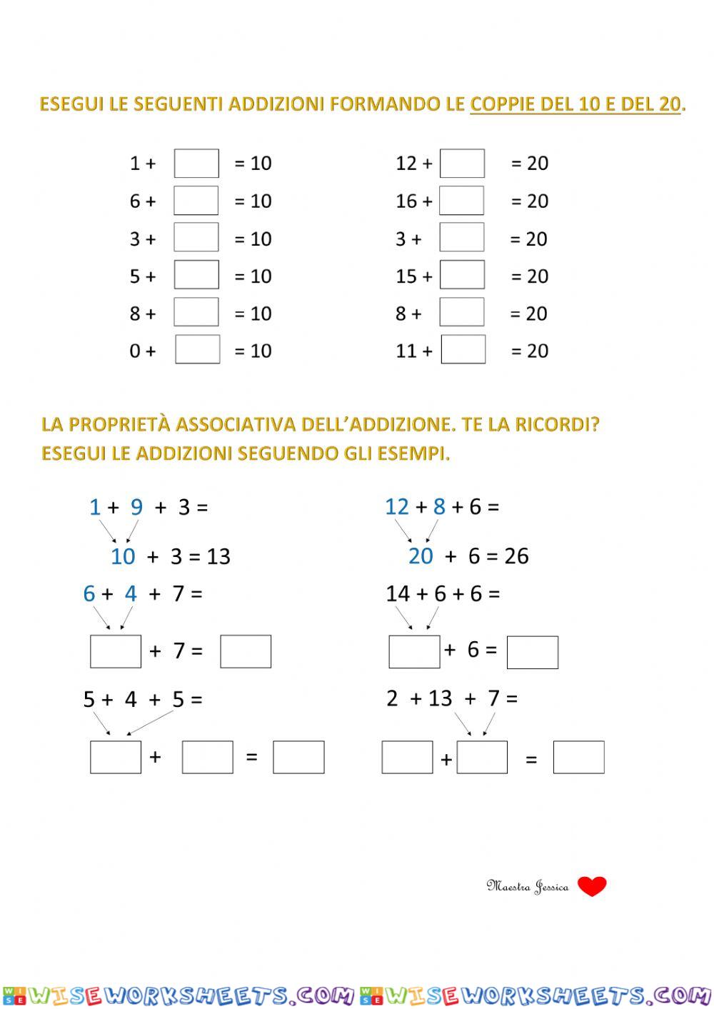 worksheet