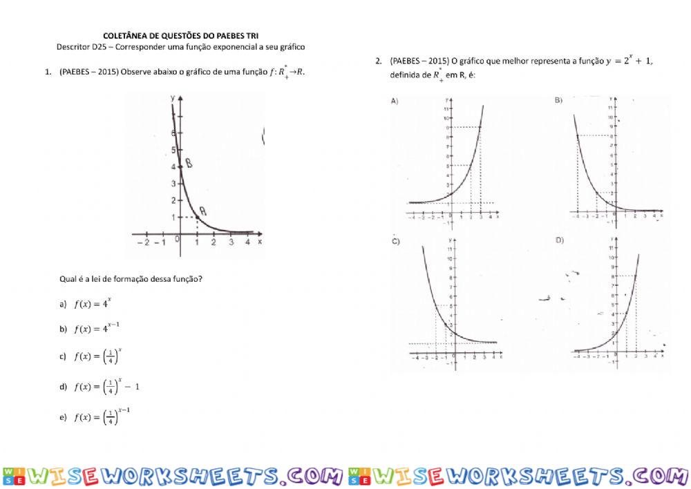 Função exponencial