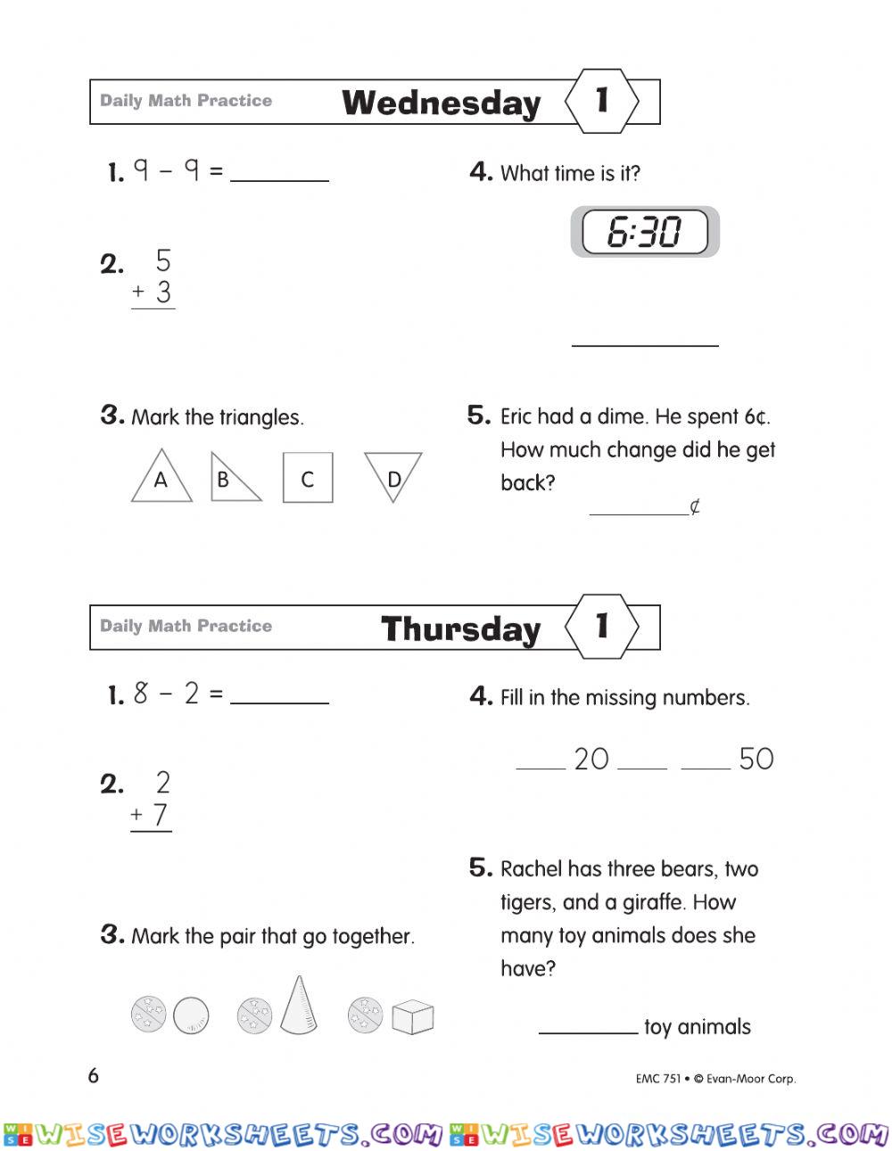 worksheet