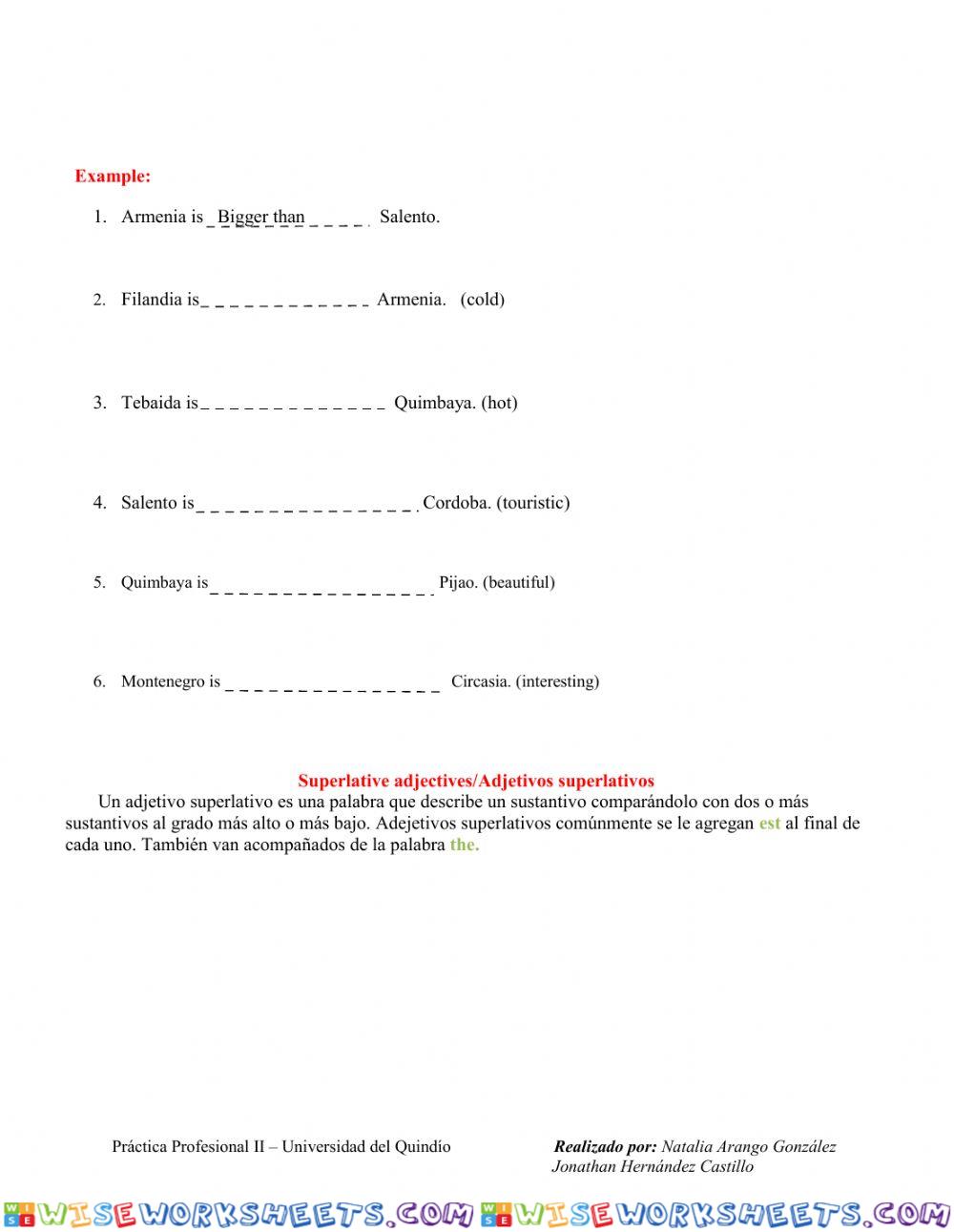 worksheet