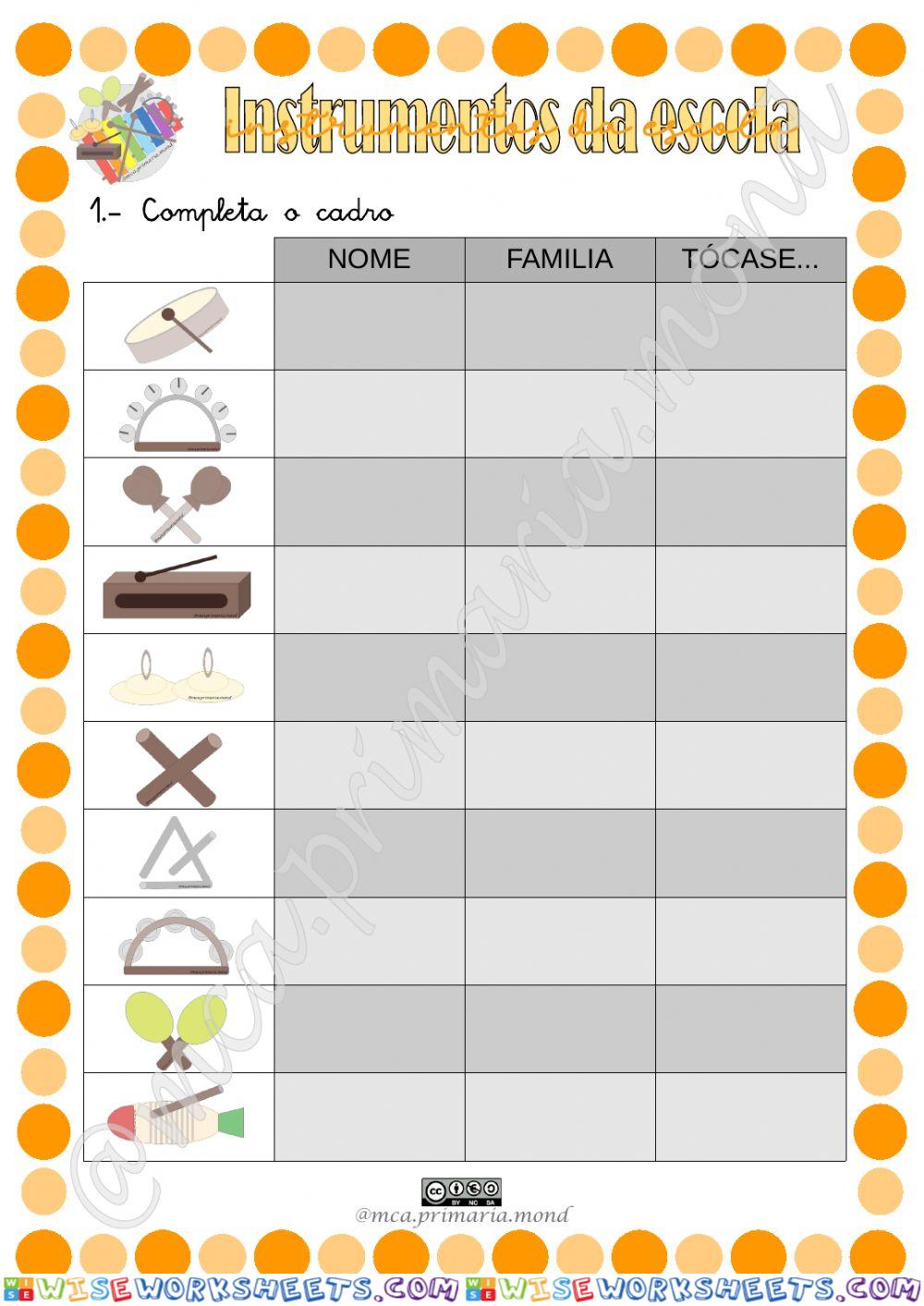 Instrumentos da escola 2.5