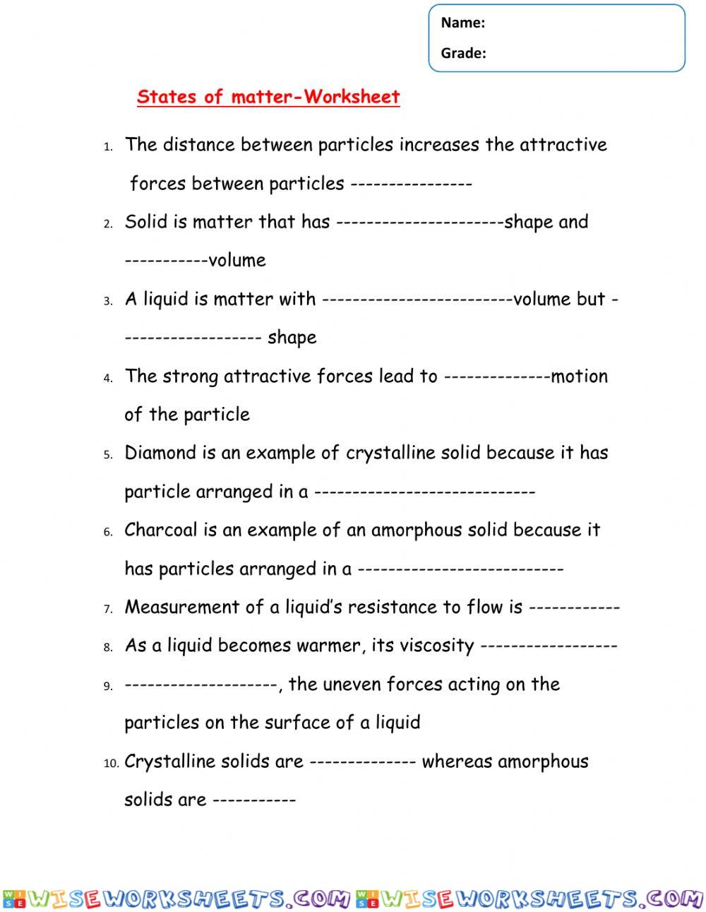 States of matter