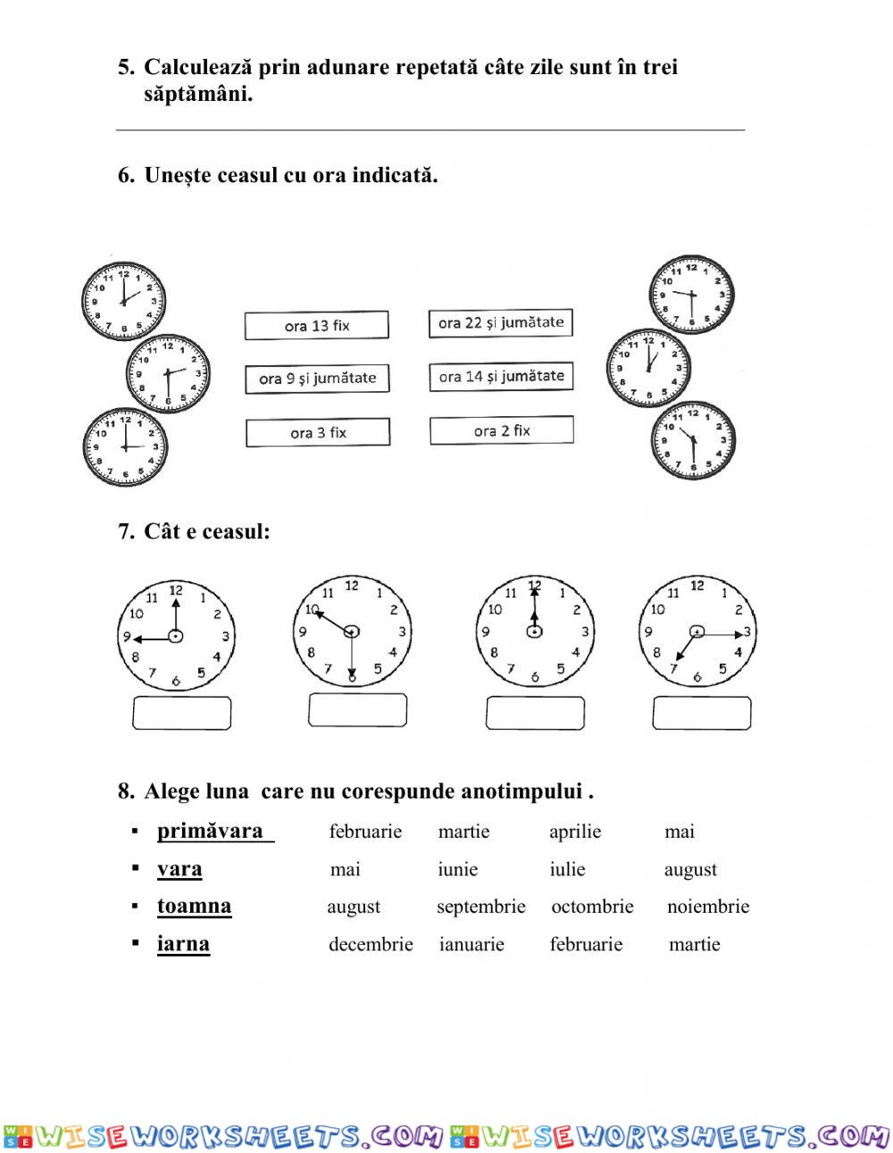 worksheet