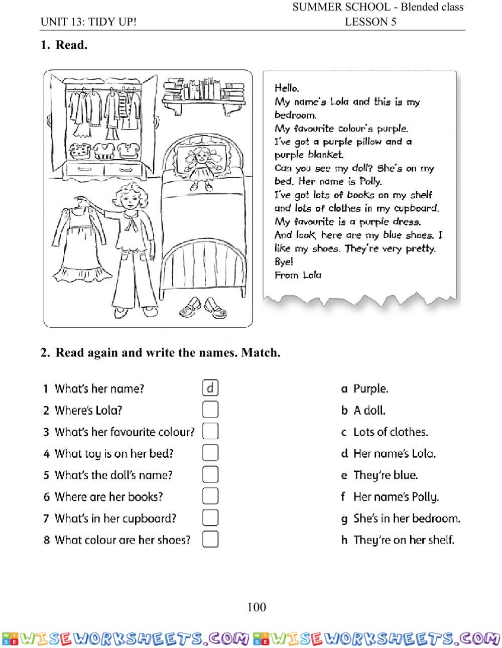 worksheet