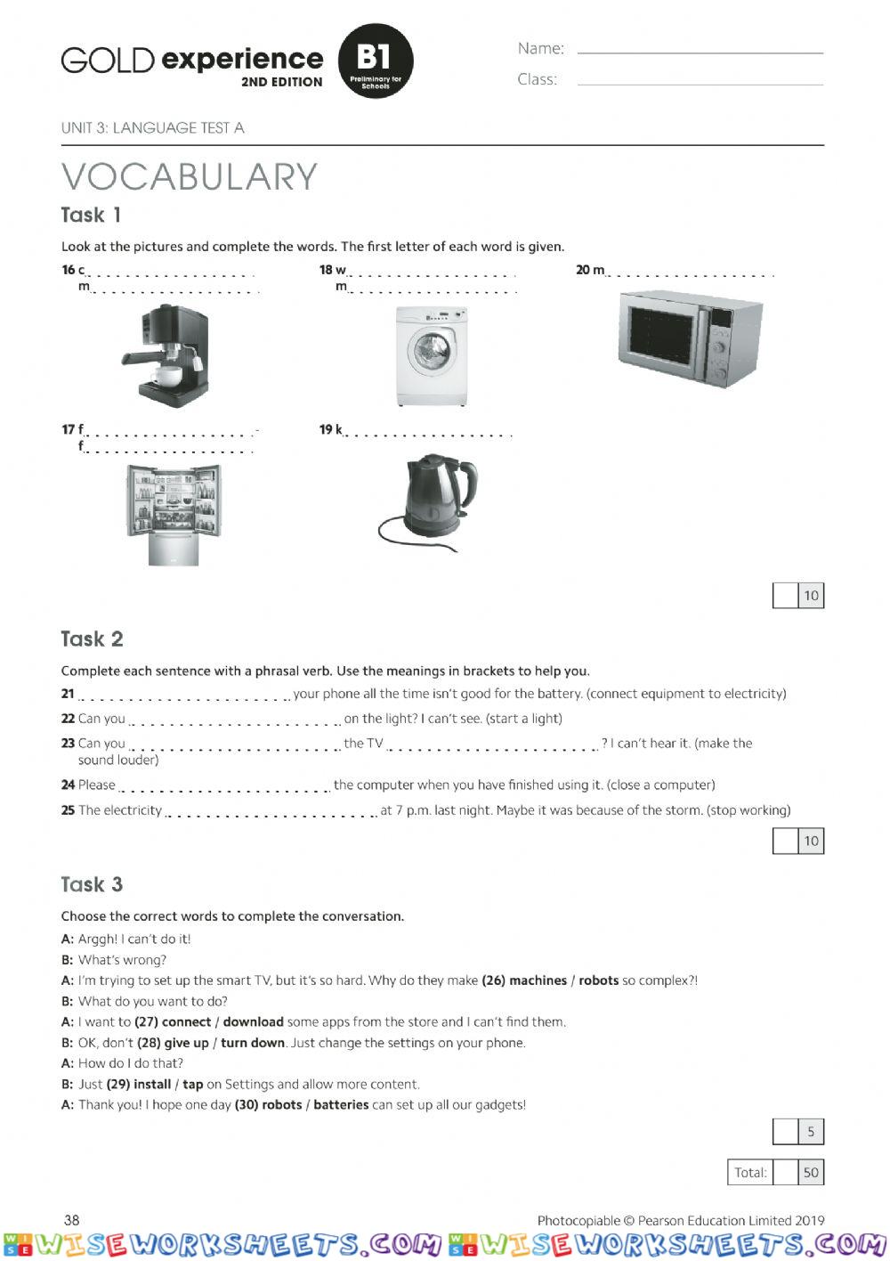 worksheet